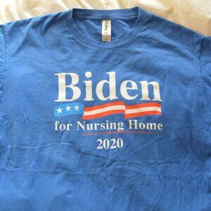 Biden for Nursing Home 2020 Funny Political Men's T-Shirt